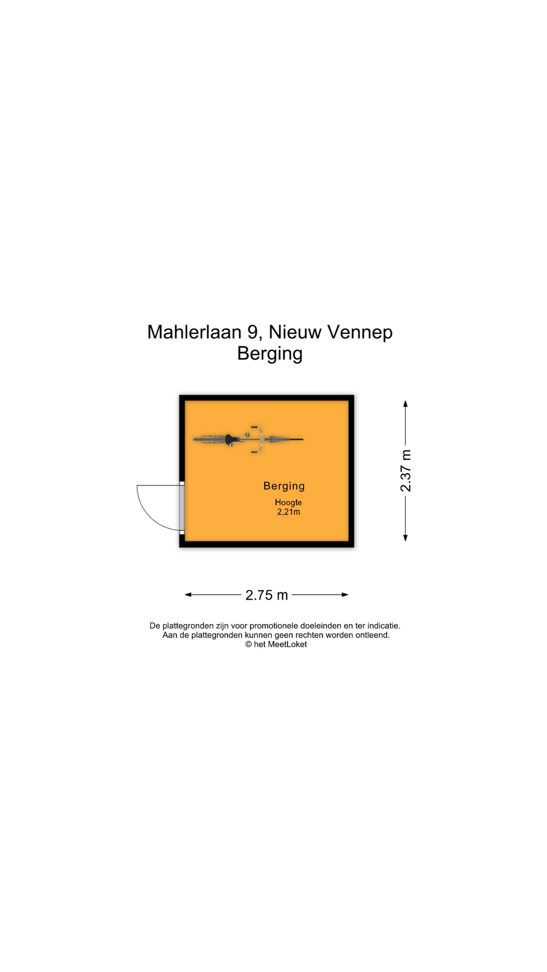 Mahlerlaan 9 , 2151 GK Nieuw-vennep map